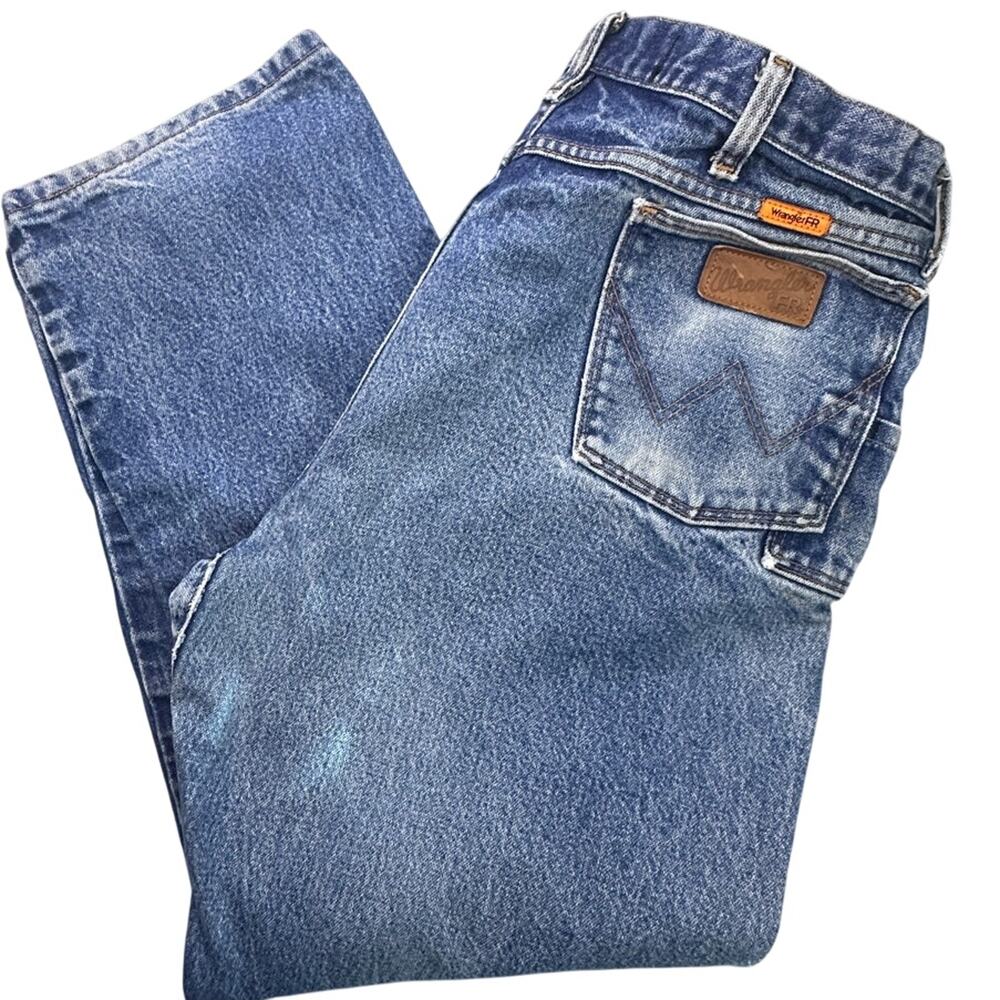 Wrangler FR Jeans FR31MWZ Flame Resistant Relaxed Fit Denim 40x30